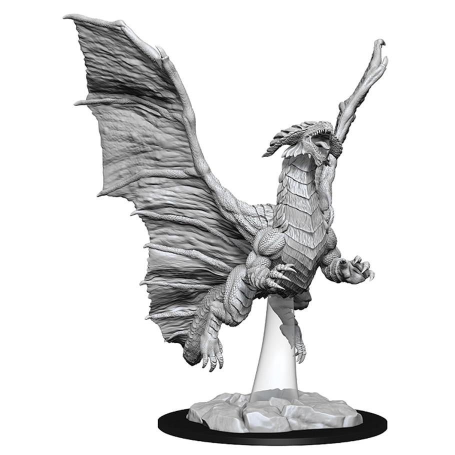 D&D Nolzur's Marvelous: Unpainted Miniatures - Young Copper Dragon
