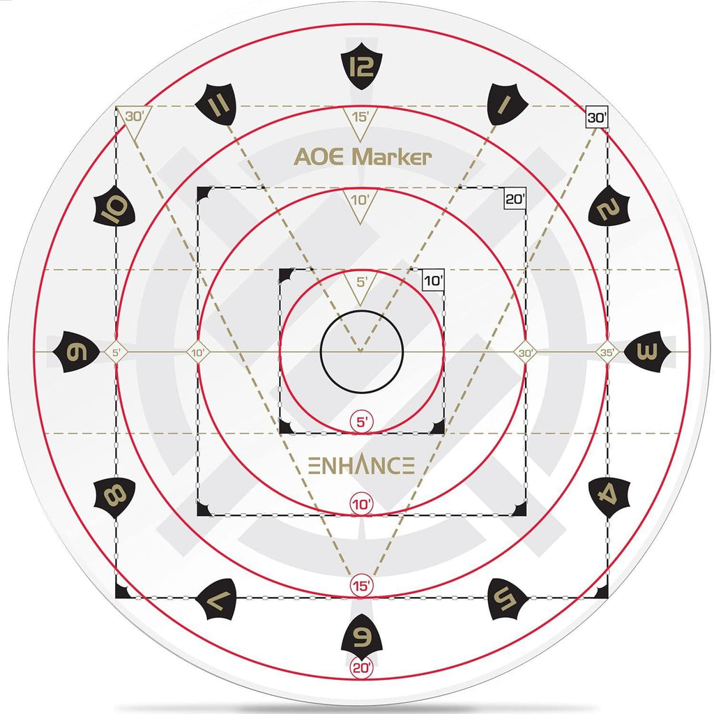 Enhance Tabletop: AOE Damage Marker - Clear