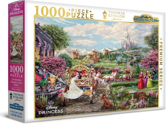 Harlington: Disney Cinderella Happily Ever After Puzzle (1000pc Jigsaw) Board Game
