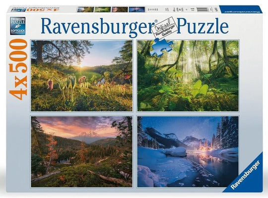 Ravensburger: Four Seasons Puzzle (4x500pc Jigsaws) Board Game