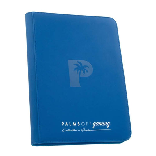 Palms Off: Collector's Series - 9 Pocket Zip Binder (Blue)