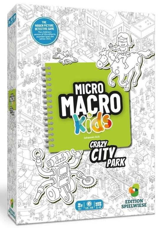 MicroMacro: Kids - Crazy City Park Board Game
