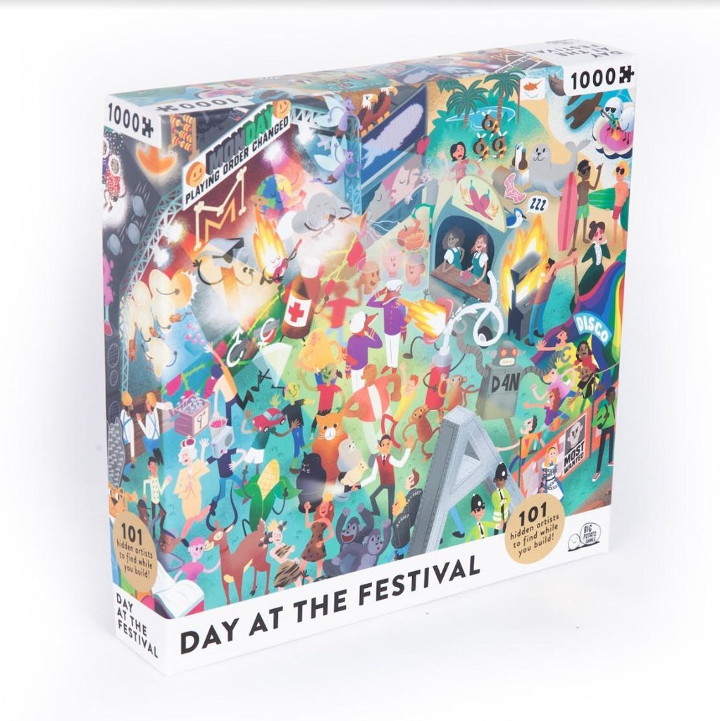 Day at the Festival (1000pc Jigsaw) Board Game