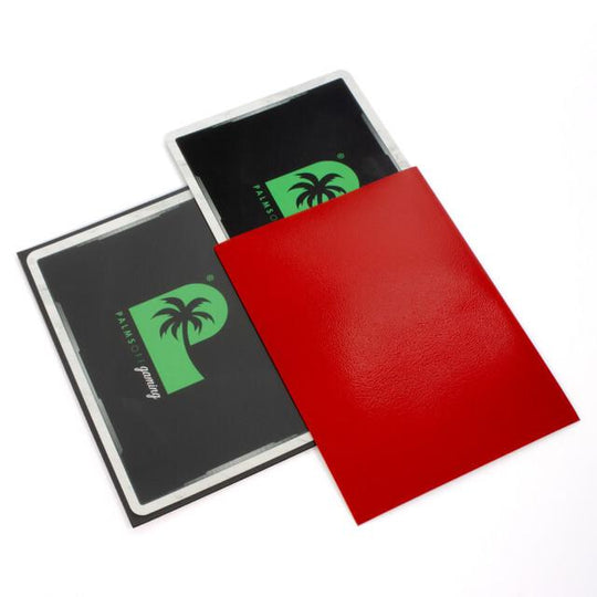 Palms Off: Blackout Deck Sleeves (100) - Red
