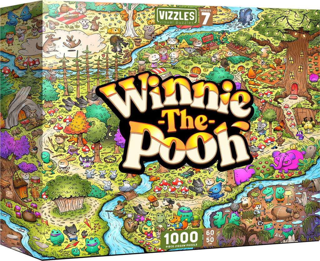Vizzles: Winnie-the-Pooh Puzzle (1000pc Jigsaw) Board Game