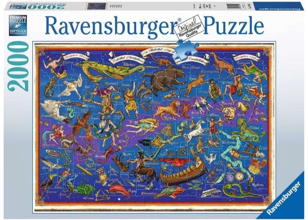 Ravensburger: Constellations Map Puzzle (2000pc Jigsaw) Board Game