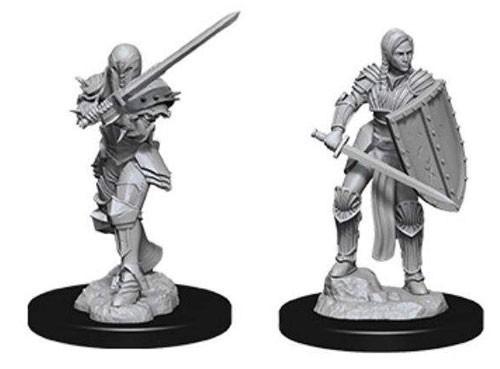 D&D Nolzur's Marvelous: Unpainted Miniatures - Female Human Fighter