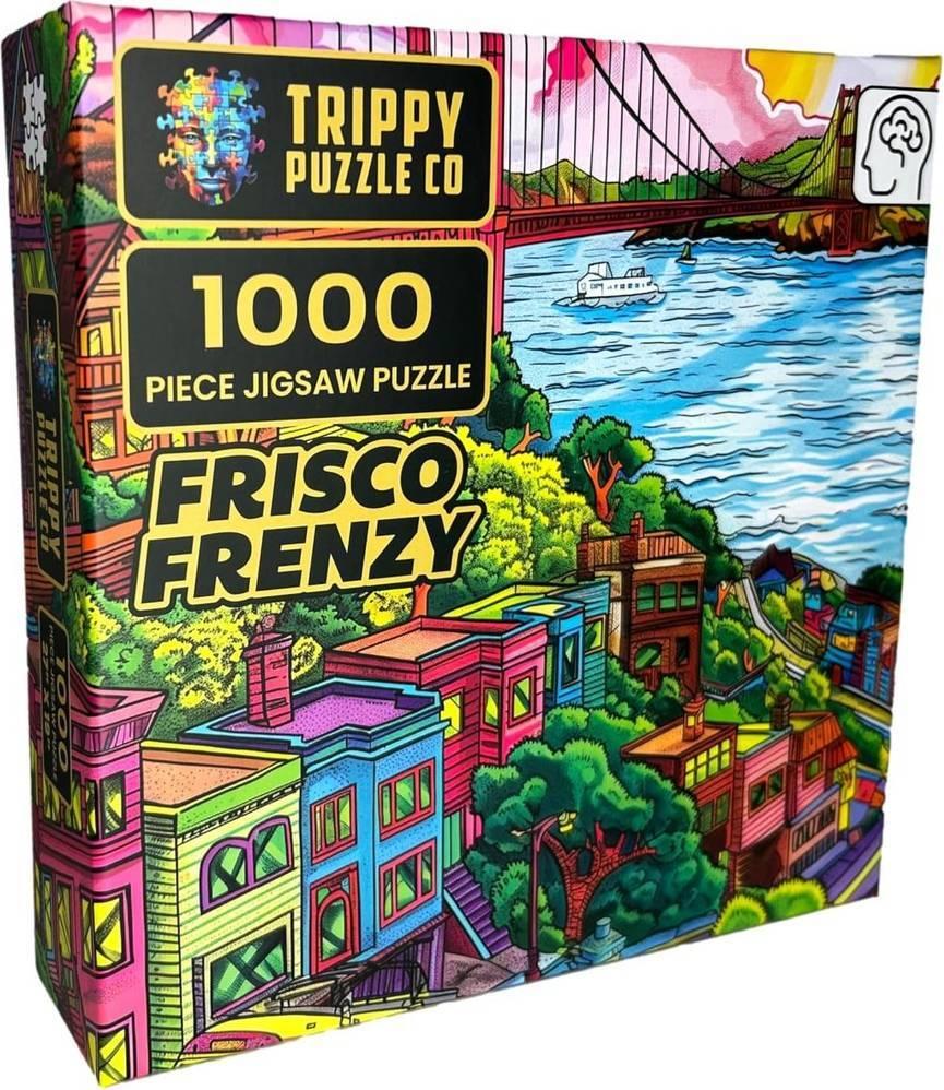 Trippy Puzzles: Frisco Frenzy Puzzle (1000pc Jigsaw) Board Game