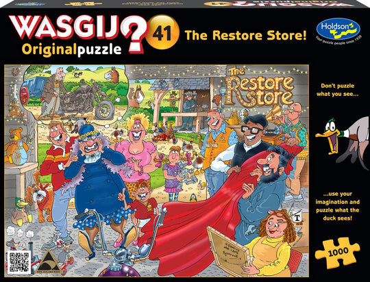 Wasgij? Original #41: The Restore Store! (1000pc Jigsaw) Board Game