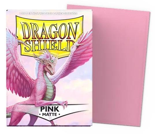 Dragon Shield: Matte Pink - Card Sleeves (100)