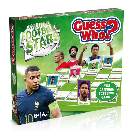 Guess Who? - World Football Stars (Green Refresh) Board Game