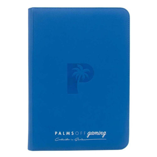 Palms Off: Collector's Series - Top Loader Zip Binder (Blue)