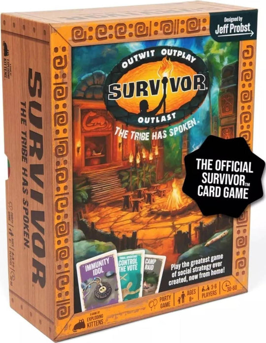 Survivor The Tribe Has Spoken (By Exploding Kittens) Board Game