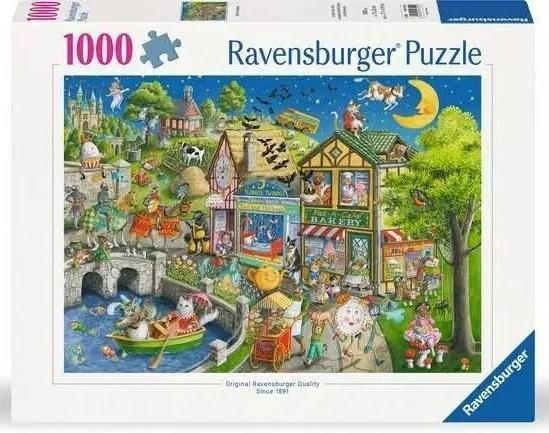 Ravensburger: Mother Gooseville Puzzle (1000pc Jigsaw) Board Game