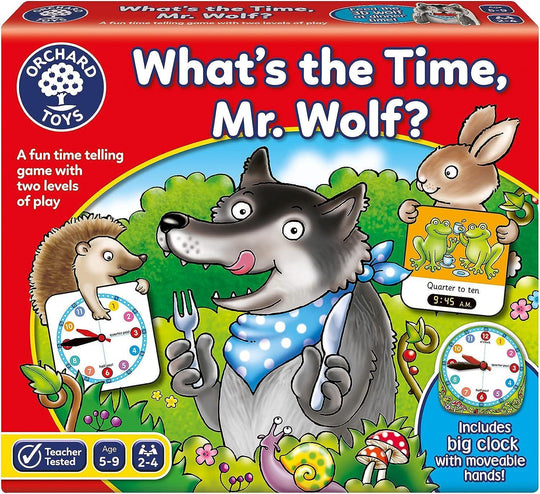 Orchard Toys: What's the Time Mr Wolf Board Game