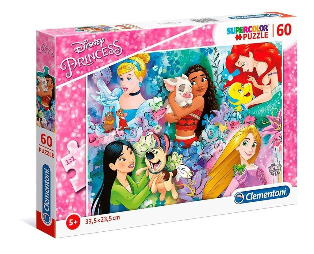 Clementoni: Disney Princess - Puzzle (60pc Jigsaw) Board Game