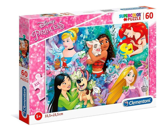 Clementoni: Disney Princess - Puzzle (60pc Jigsaw) Board Game