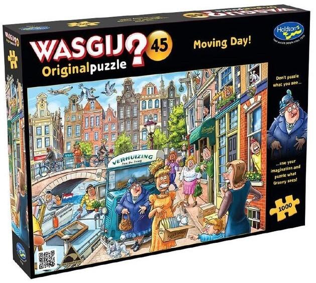 Wasgij Original #45: Moving Day! Puzzle (1000pc Jigsaw) Board Game