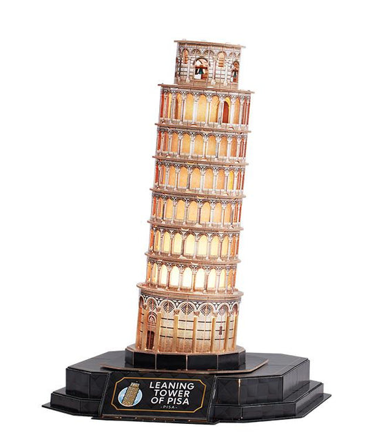Cubic Fun: 3D Puzzle Leaning Tower of Pisa - Night Edition Board Game