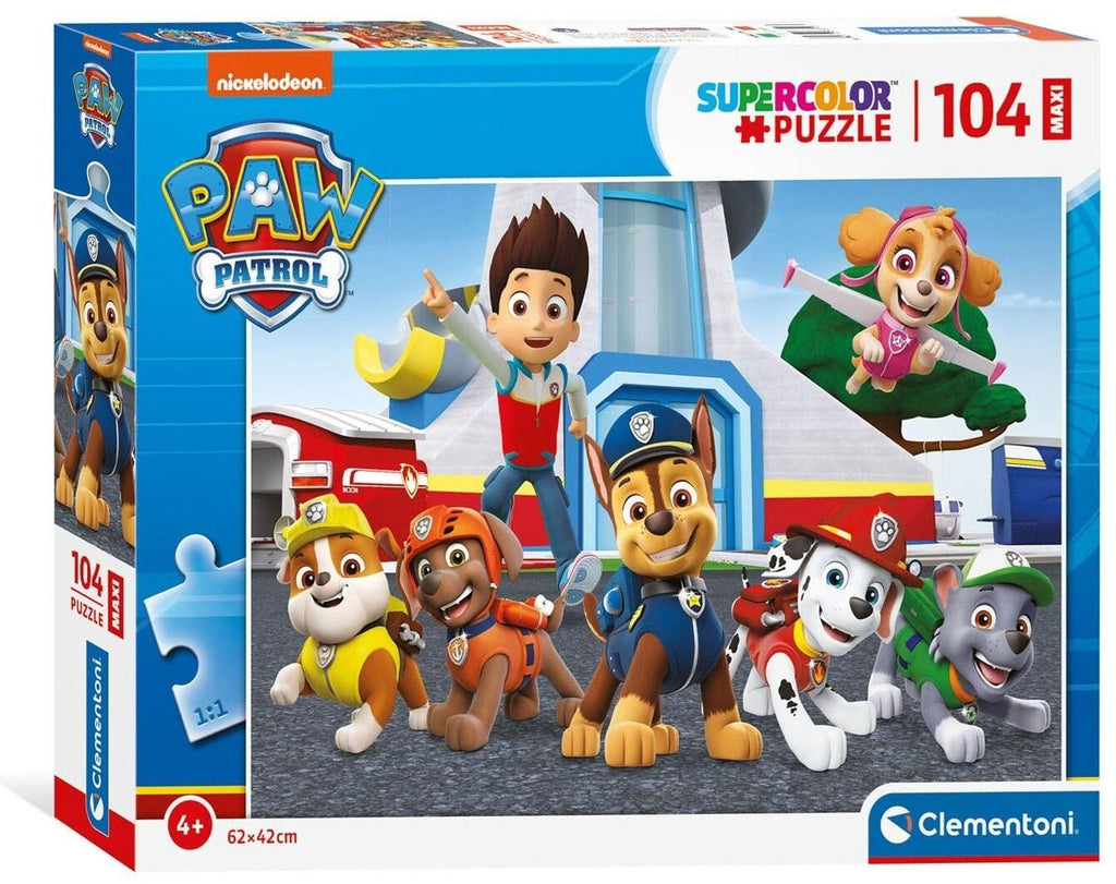 Clementoni: Paw Patrol Maxi - Puzzle (104pc Jigsaw) Board Game
