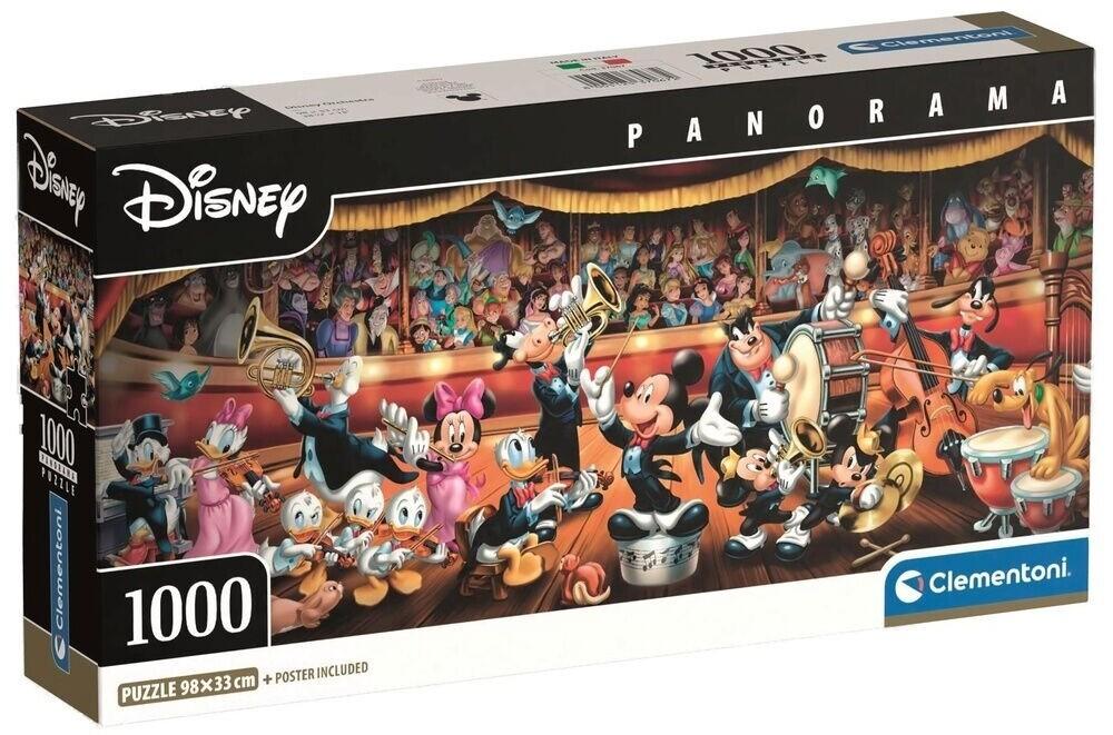 Clementoni: Disney Orchestra - Panorama Puzzle (1000pc Jigsaw) Board Game