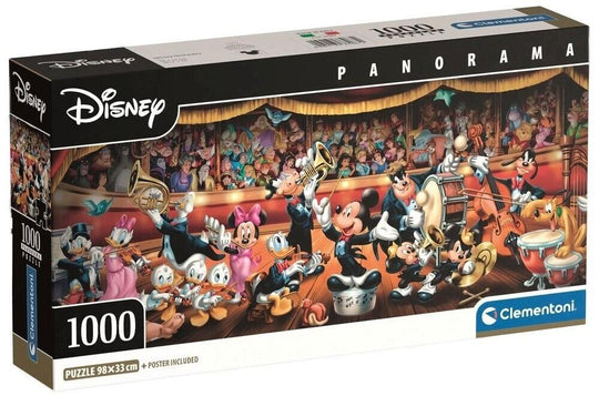 Clementoni: Disney Orchestra - Panorama Puzzle (1000pc Jigsaw) Board Game