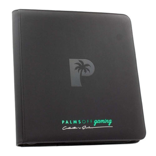 Palms Off: Collector's Series - 12 Pocket Zip Binder (Black)