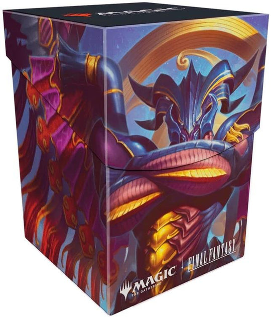 Ultra Pro: MTG x Final Fantasy - 100+ Deck Box (Summon: Bahamut)
