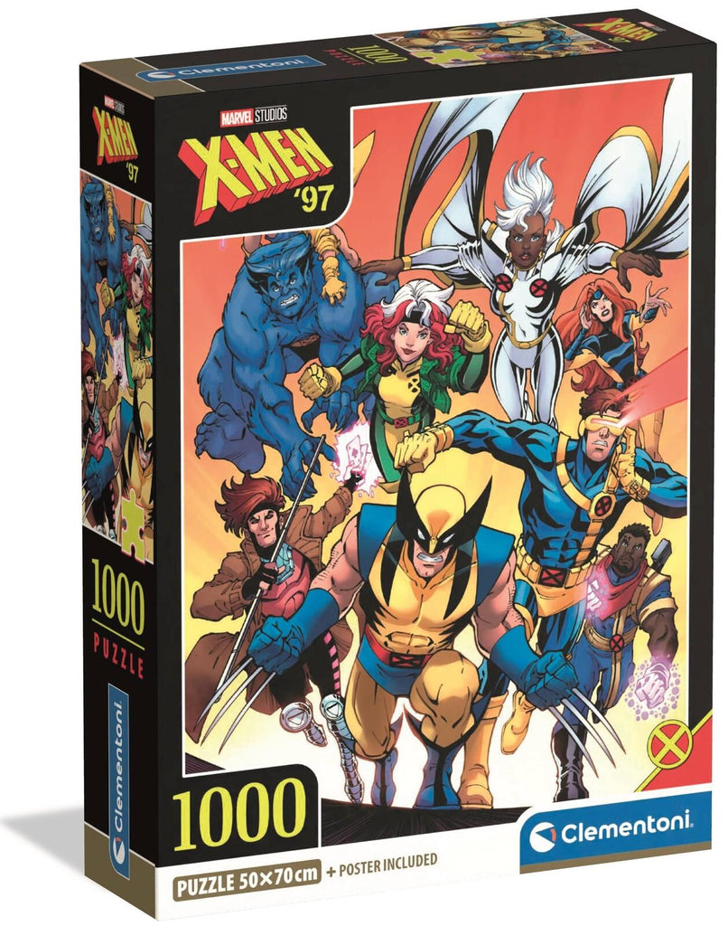 Clementoni: Marvel, X-Men Puzzle (1000pc Jigsaw) Board Game