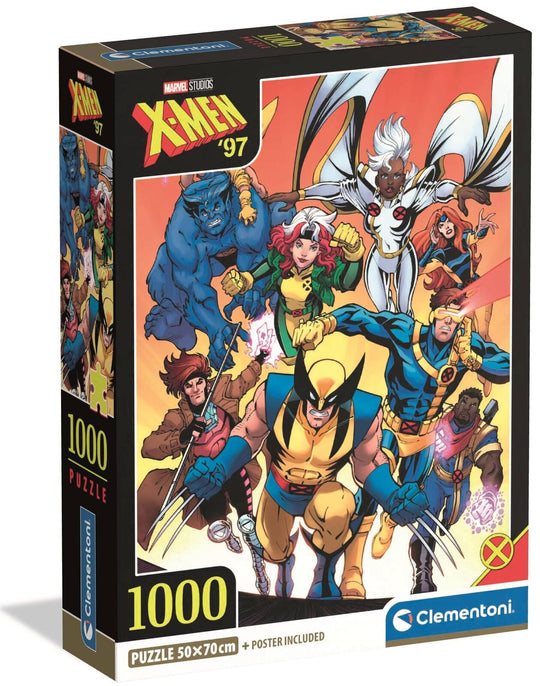 Clementoni: Marvel, X-Men Puzzle (1000pc Jigsaw) Board Game