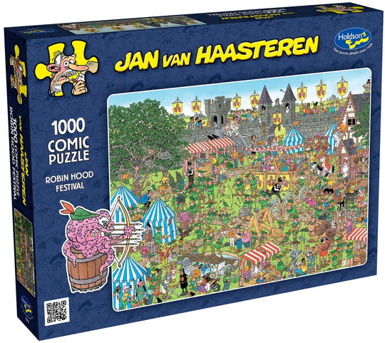 Holdson: Jan Van Haasteren - Robin Hood Festival Puzzle (1000pc Jigsaw) Board Game