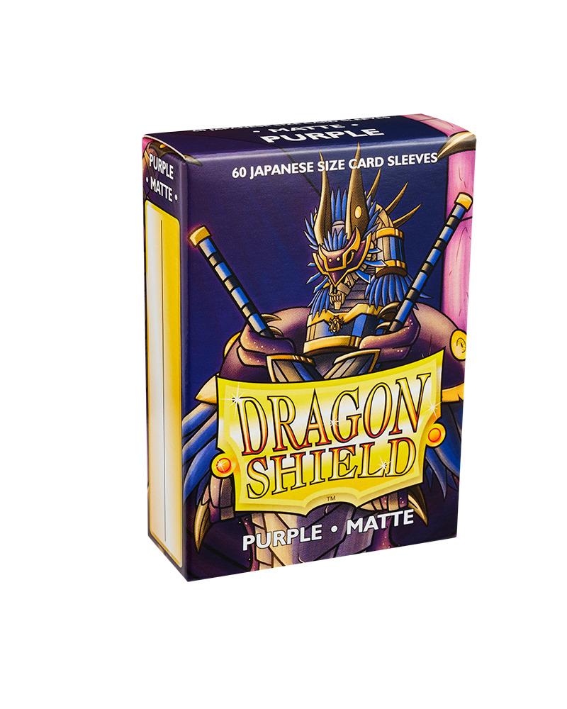 Dragon Shield: Matte Purple Sleeves - Japanese Size