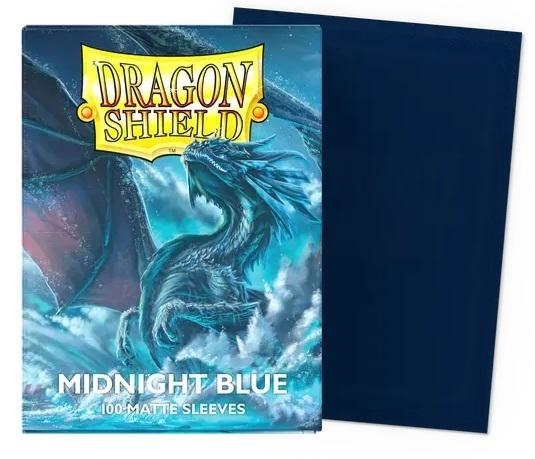 Dragon Shield: Matte Midnight Blue - Card Sleeves (100)