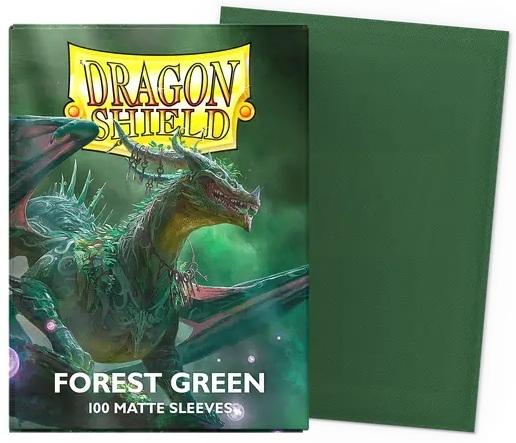 Dragon Shield: Forest Green Matte - Card Sleeves (100)
