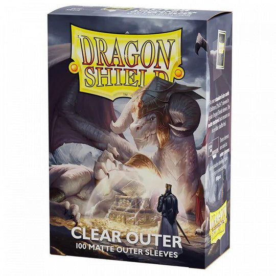 Dragon Shield: Outer Sleeves - Matte Clear
