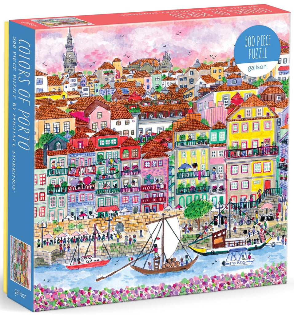 Galison: Summer in Portugal - 500 Piece Puzzle Board Game