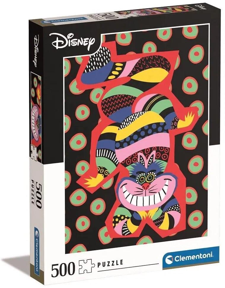 Clementoni: Alice in Wonderland The Cheshire Cat - Puzzle (500pc Jigsaw) Board Game