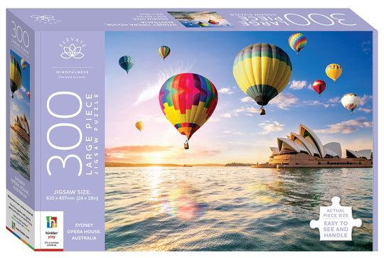 Hinkler: Sydney Opera House, Sydney, Australia - Large Piece Puzzle (300pc Jigsaw) Board Game