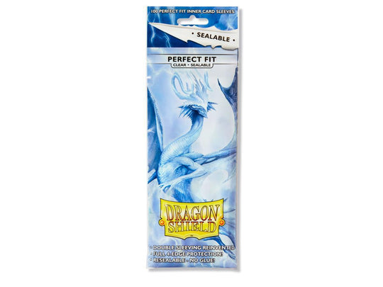 Dragon Shield: Perfect Fit Sealable Sleeves - Clear (100)