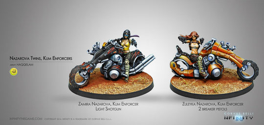 Infinity: Haqqislam - The Nazarova Twins, Kum Enforcers
