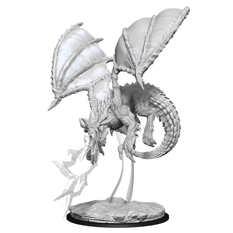 D&D Nolzur's Marvelous: Unpainted Miniatures - Young Blue Dragon