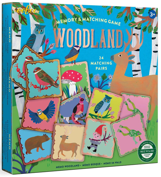 eeBoo: Woodland Memory & Matching Game