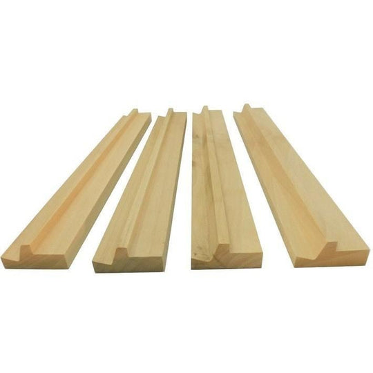 Mahjong Wooden Racks (Set of 4) Board Game