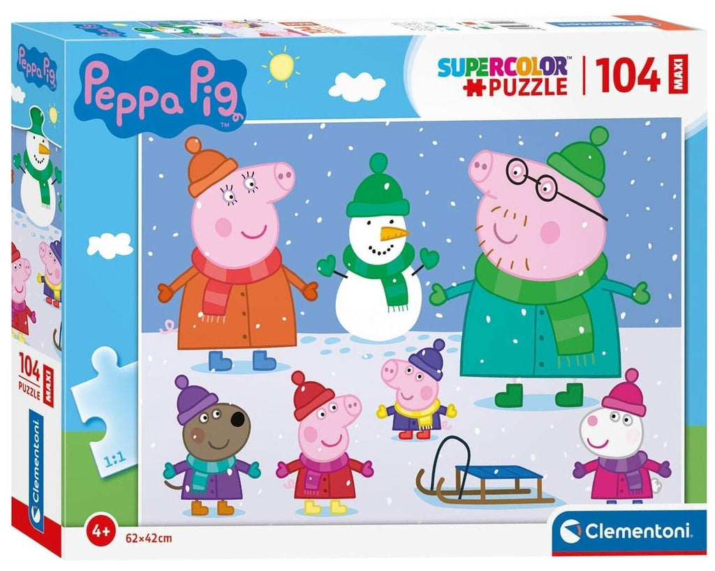 Clementoni: Peppa Pig Maxi - Puzzle (104pc Jigsaw) Board Game