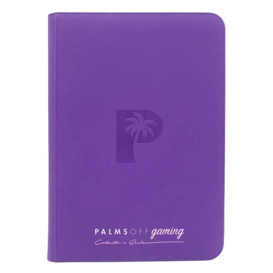 Palms Off: Collector's Series - Top Loader Zip Binder (Purple)