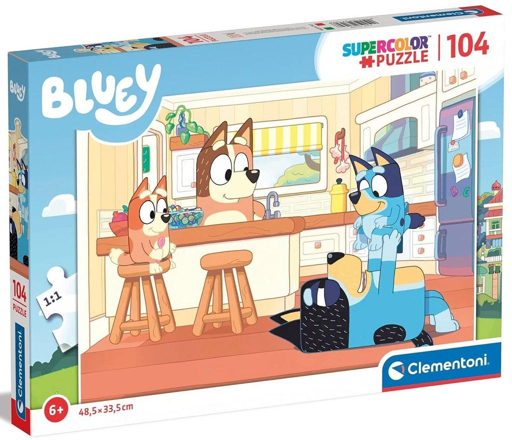 Clementoni: Bluey in the Kitchen - 104pc puzzle Board Game