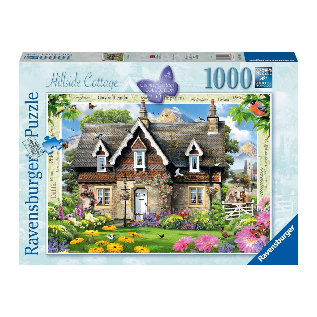 Ravensburger: Hillside Cottage (1000pc Jigsaw) Board Game