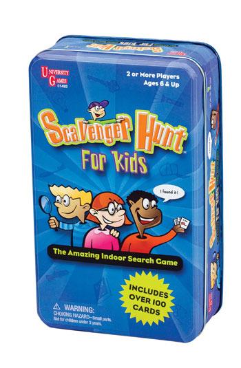 Scavenger Hunt for Kids Board Game