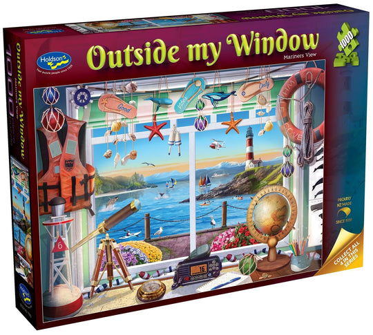 Holdson: Outside my Window - Mariners View Puzzle (1000pc Jigsaw) Board Game