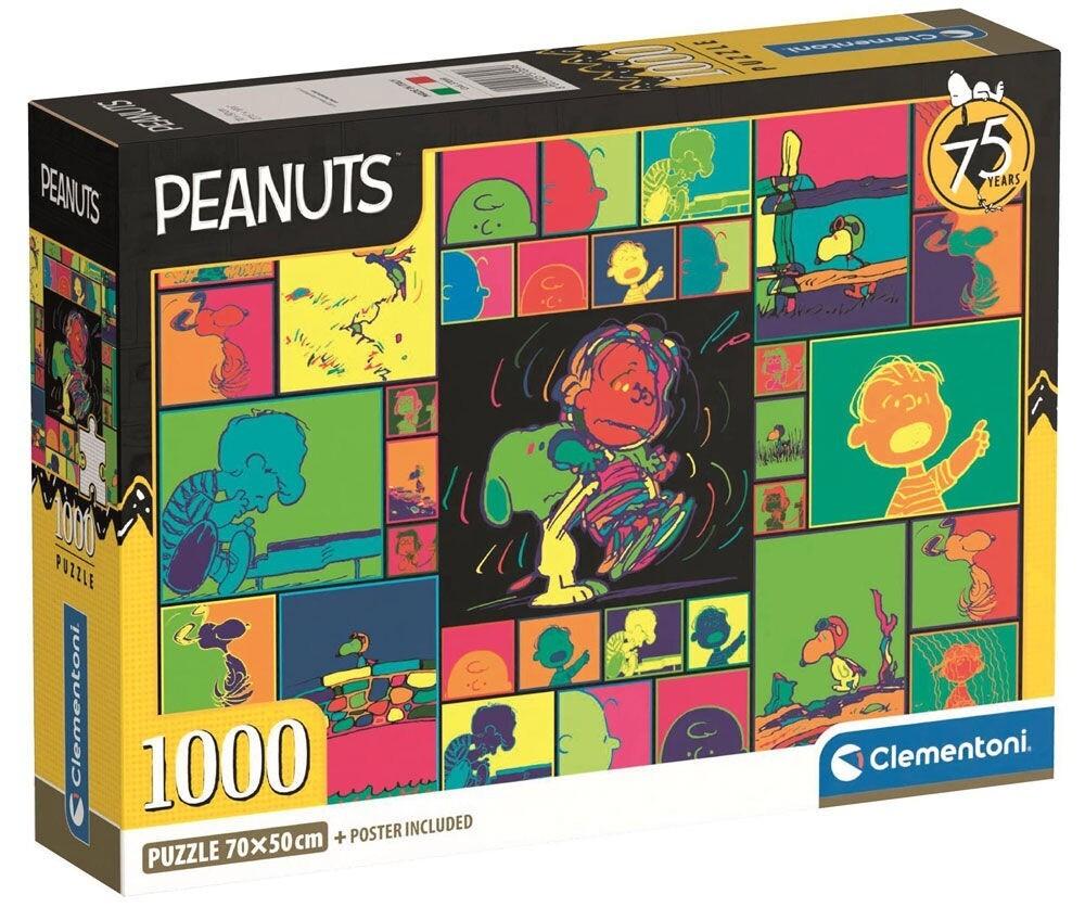 Clementoni: Peanuts - Modern Art Puzzle (1000pc Jigsaw) Board Game